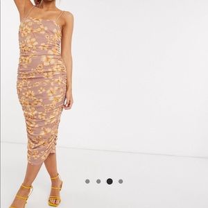 ASOS Dresses - New with all tags ASOS floral cami ruched dress ASOS Dresses - New with all tags ASOS floral cami ruched dress